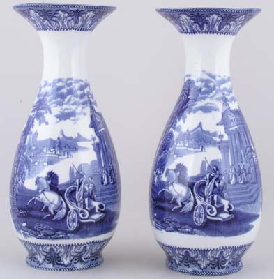 Vases Pair c1930s